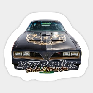 1977 Pontiac Firebird Trans Am Sticker